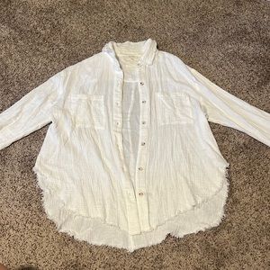 Linen button up
